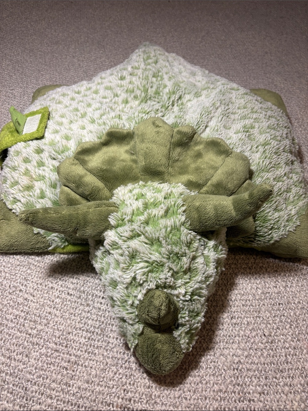 Pillow Pets Triceratops
Dinosaur Green Plush 18" Folding
Pillow